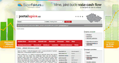 Desktop Screenshot of portalupice.cz