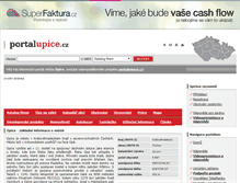 Tablet Screenshot of portalupice.cz